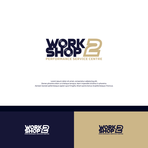 Prestige Trusted Logo for high end garage that's partnered with another brand Diseño de Gyan S™