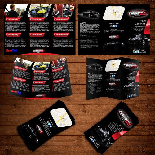 Brochure for Auto business Design by AMF™