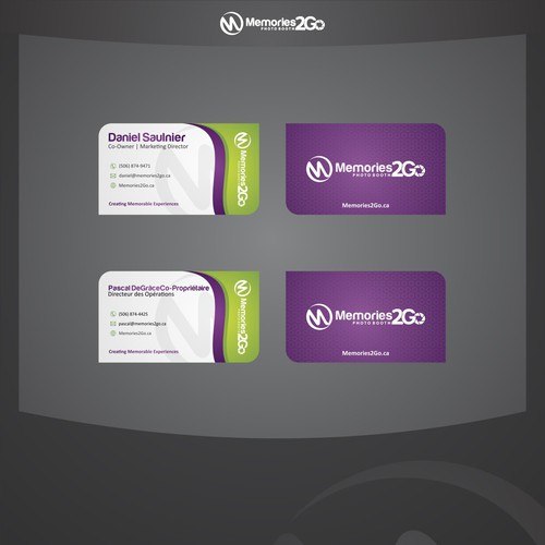 Create a business card for Luxurious Photo Booth Rentals! Design by miljandesign