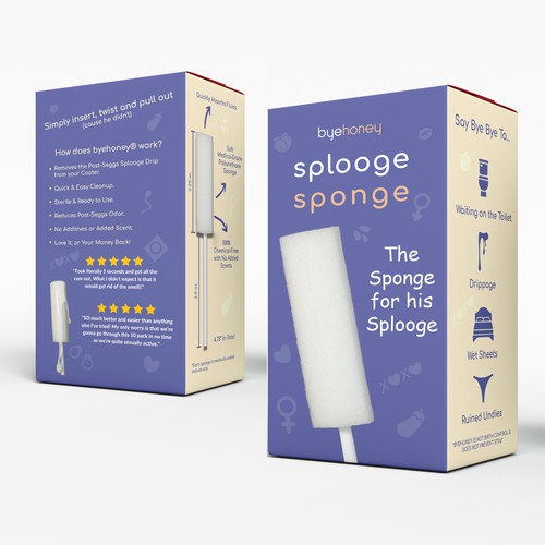 ByeHoney Box Design Design by Hoopoe_Designs