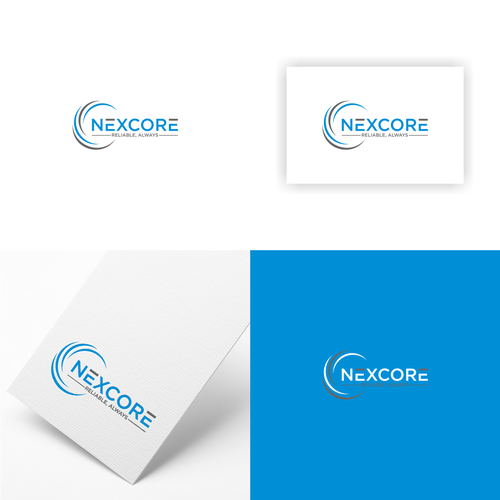 Nexcore Logo Competition Design by Microlab™