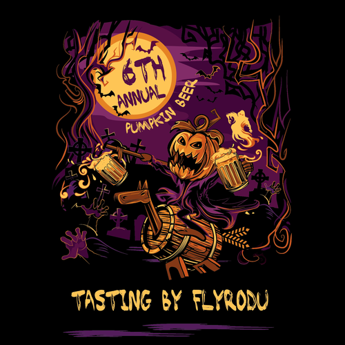 Pumpkin Beer Tasting Design by Nina itd