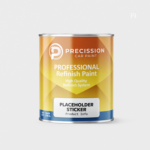 Label for Professional Automotive Refinish Products Design réalisé par Sebastian Rubio