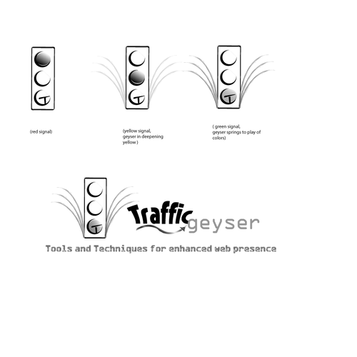Design di T-R-A-F-F-I-C   g-e-y-s-e-r  Logo di wwwr