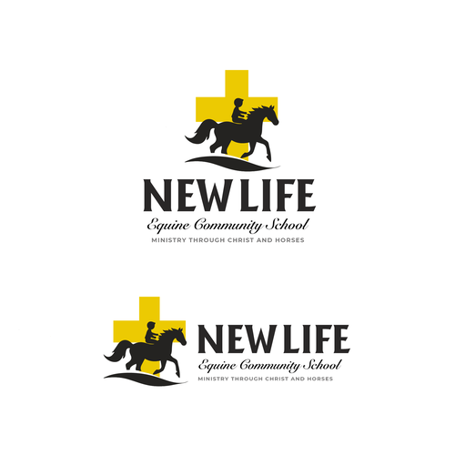 Equine Ministry School Logo Diseño de RafaelErichsen™