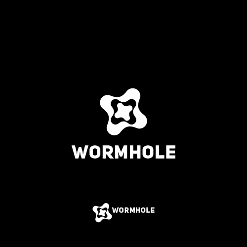 Wormhole Protocol Logo Design Design by thelogocraft