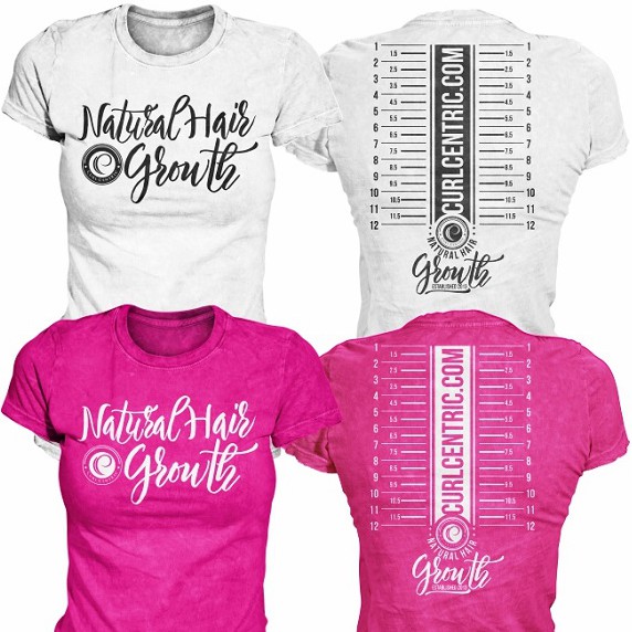 Create a viral hair growth tshirt for Curl Centric Tshirt contest