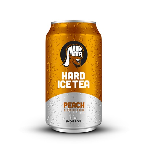 Hard Ice tea Can Design - Be Fun ! Design by sougatacreative