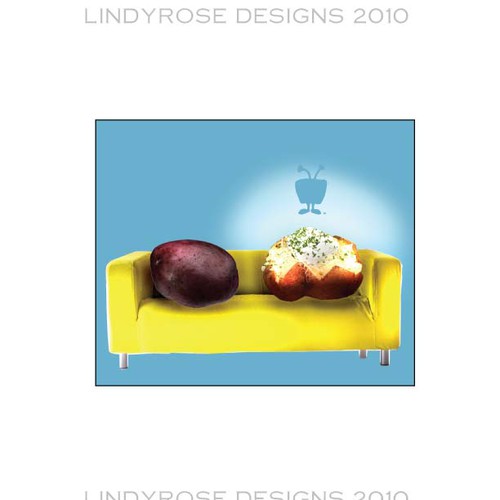 Banner design project for TiVo Diseño de Lindyrose Designs
