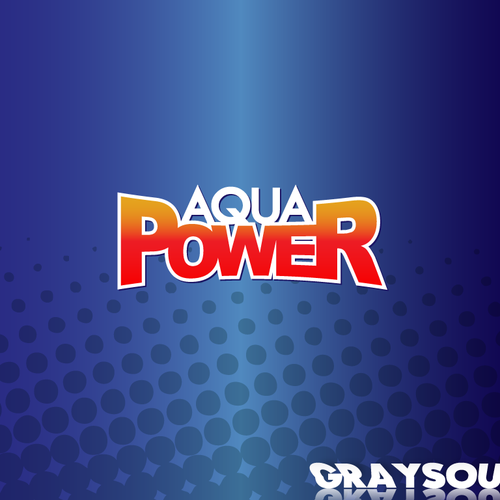 AQUAPOWER ENERGY DRINKS Design by GraySource