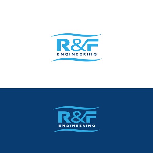 Business logo for flood control engineering firm Design by cesarcuervo