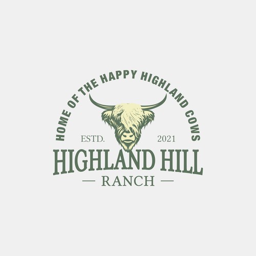 Logo and Social Design for Highland Hill Ranch. Design réalisé par a_nomali