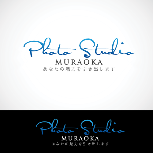 "Photo Studio Muraokaのためにロゴマークを作成して下さい" winning Logo & business card