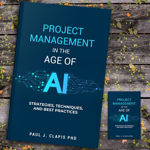 Simple, professional cover for a business book about Artificial Intelligence Design von ~99~