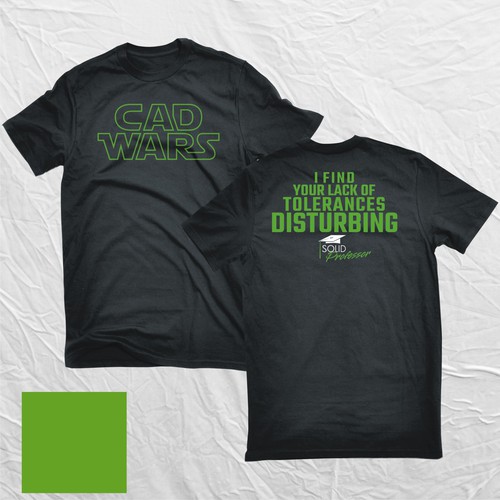 Design a Star Wars themed shirt for a trade show Design by D'SignArt