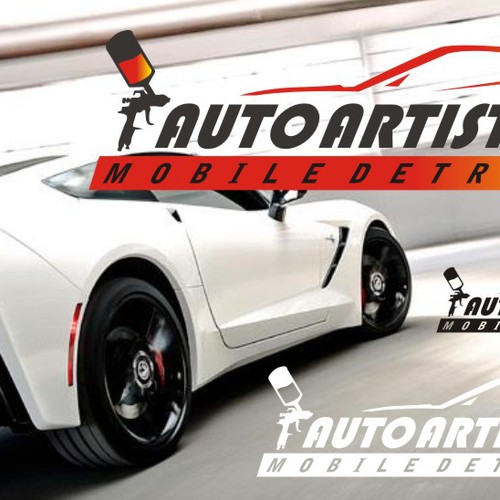 AUTO PAINT BUSINESS LOGO DESIGN Design by BRTHR-ED