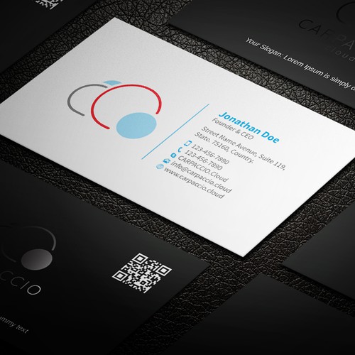Give more muscle to research with graphic ID for CARPACCIO.cloud Design by DesignsTRIBE