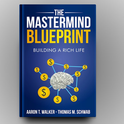 Design Book Cover: The Mastermind Blueprint por anisha umělec