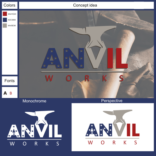 Anvil-ontwerp door scorpionagency