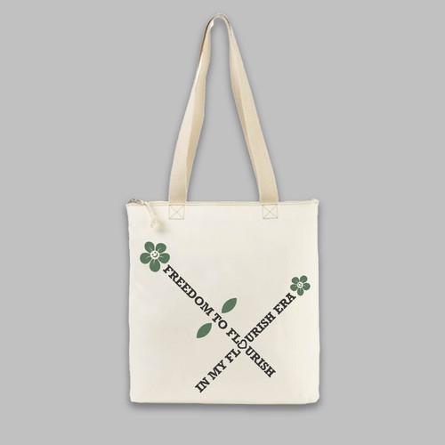 Tote bag design for an in-person event in Florida! Design by mañana_art