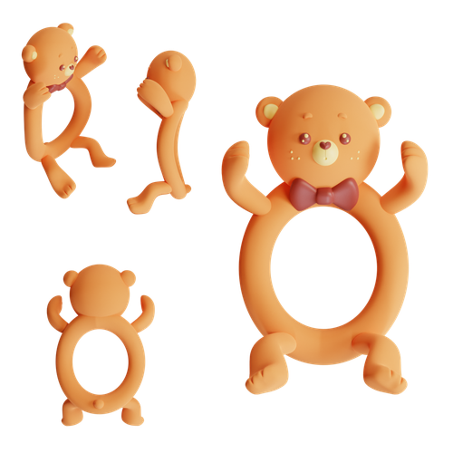 Bear Characters Design by Valeriia_h