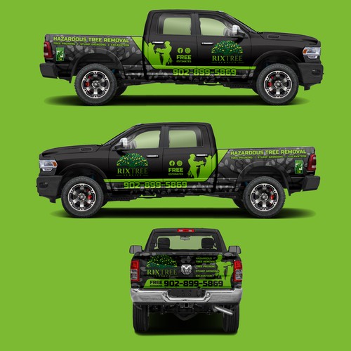 Truck wrap design Design by J.Chaushev