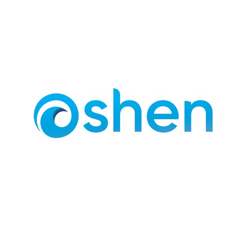 OSHEN LOGO Design by Light and shapes