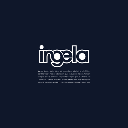 Logo for new international startup - Ingela.com Design by Swegear™