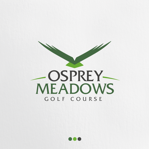 Golf Course Logo - Osprey Meadows Golf Course at Tamarack Design by Design Republik