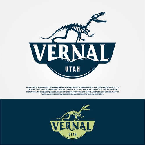 Vernal City seeking community-defining logo our residents can be proud of for generations Design by adityabeny