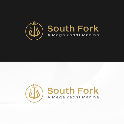 Design logo for newest and greatest mega-yacht marina in yachting capital of world.  Onward work. Design by Ling''