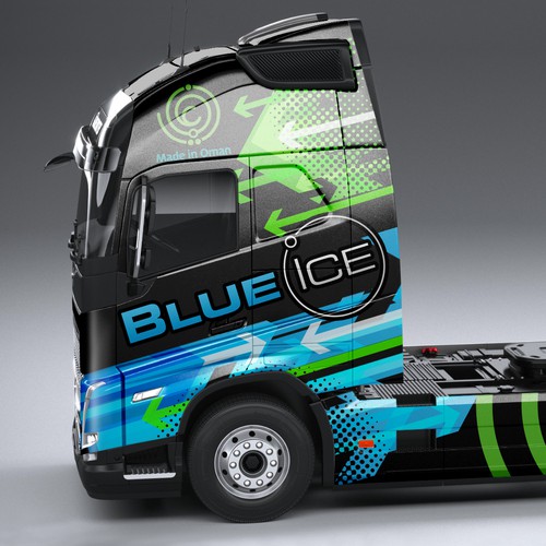 Wrapping Design for an Eco-Friendly Truck Design by ssrihayak