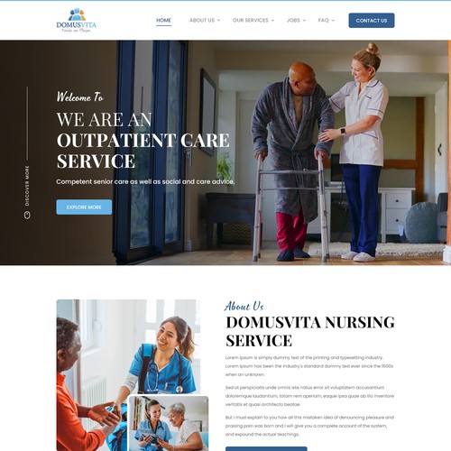 WordPress theme design contest entry by Designs Alpha