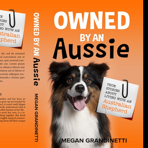 "Book Cover designed to catch the eye of Dog Lovers"-ontwerp door dalim