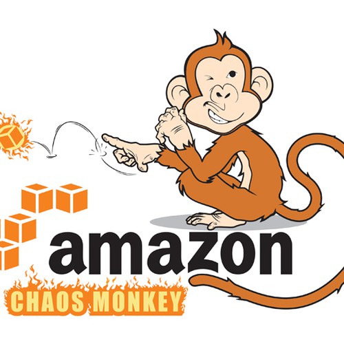 Design di Design the Chaos Monkey T-Shirt di P350X