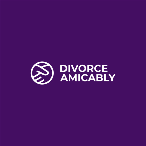 Logo for a new, healthy way for reasonable people to divorce Design by begaenk