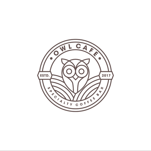 a new coffee shop logo design "owl cafe" Diseño de Nandatama ✪
