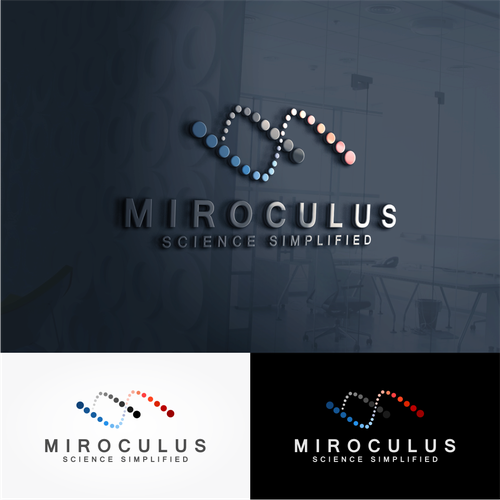 Logo design for transformational new laboratory technology. Diseño de sabarsubur