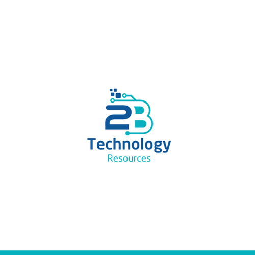 We need a professional, but memorable logo for our tech resource company Design by is_RoM graphic