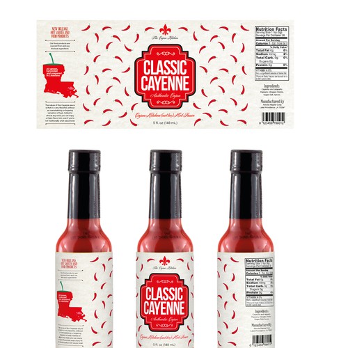 Create A Custom Label For A Premium Hot Pepper Sauce Product Label Contest 6854