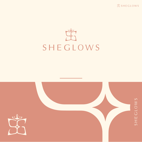 Let's help women glow! Design a beautiful logo for SheGlows Design by Tatha_studio