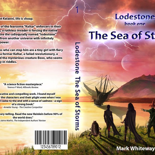 Mark Whiteway needs a new book or magazine cover Design by heavenwill