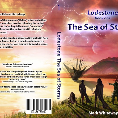 Mark Whiteway needs a new book or magazine cover Design por heavenwill