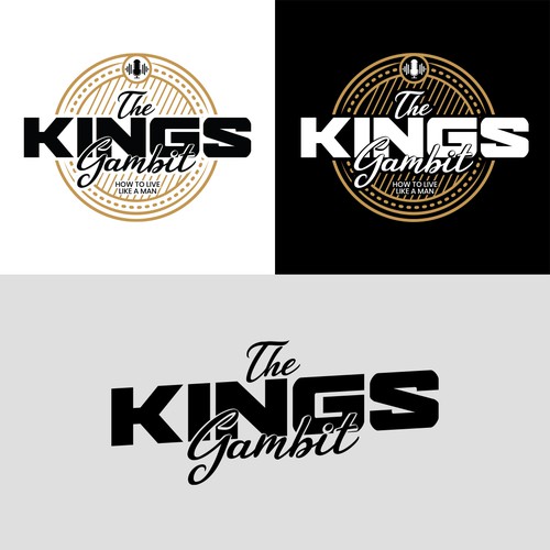 Design the Logo for our new Podcast (The King's Gambit) Réalisé par BryEarn