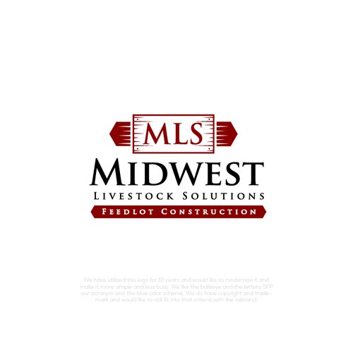 Midwest Livestock Solutions new logo! Design by JosH.Creative™