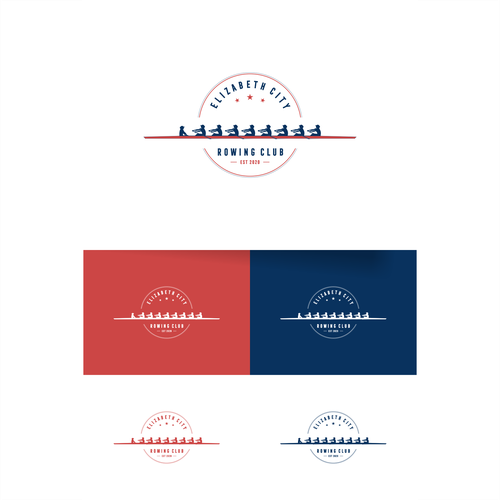 Rowing club logo Design by J4$on