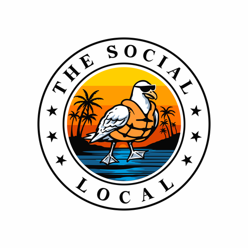 Beachy Clothing Brand Logo Design by Ongie