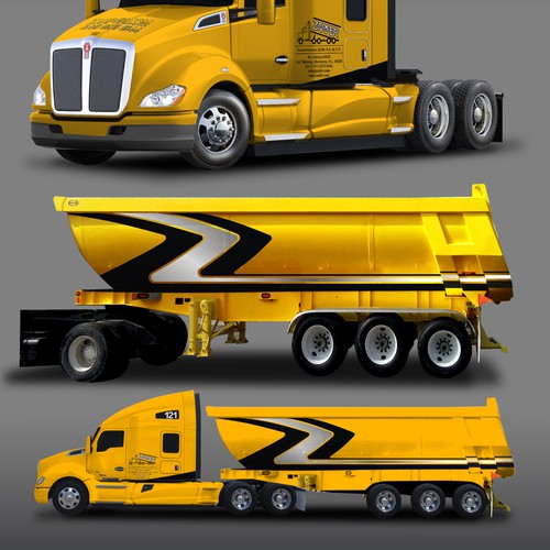Make a new design for ZARFER trucks. Design by MasterWraps™