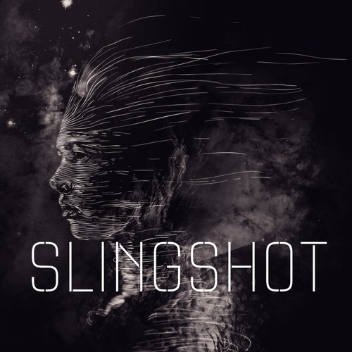 Book cover for SF novel "Slingshot" Design by ilustreishon