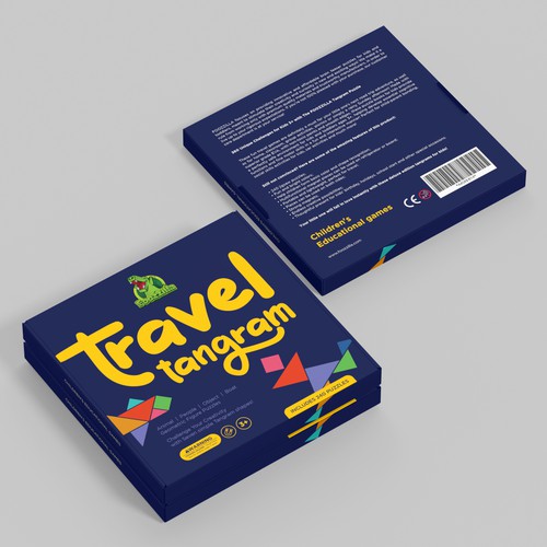 Toy Tangram Puzzle for Kids Design by CUPEDIUM